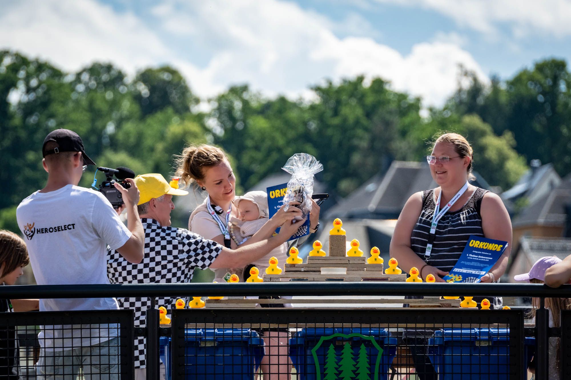 1. Tholmer Entenrennen | 28.06.2025 | Stadtfest »100 Jahre Stadtrecht« Thalheim/Erzgebirge
