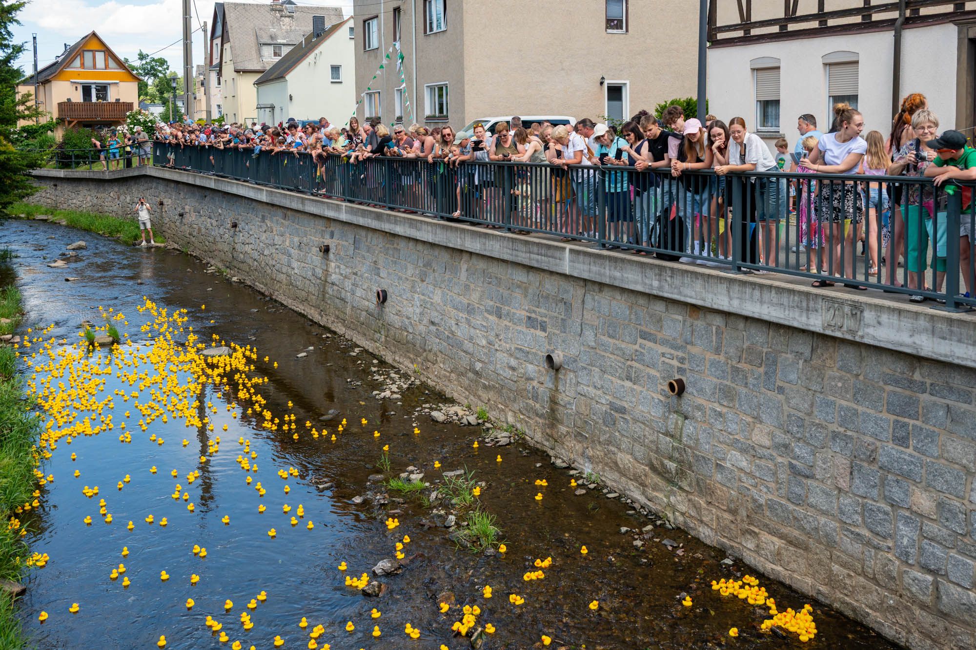 1. Tholmer Entenrennen | 28.06.2025 | Stadtfest »100 Jahre Stadtrecht« Thalheim/Erzgebirge
